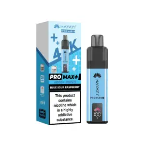 Blue Sour Raspberry Hayati Pro Max Plus 4K Prefilled Pod Kit
